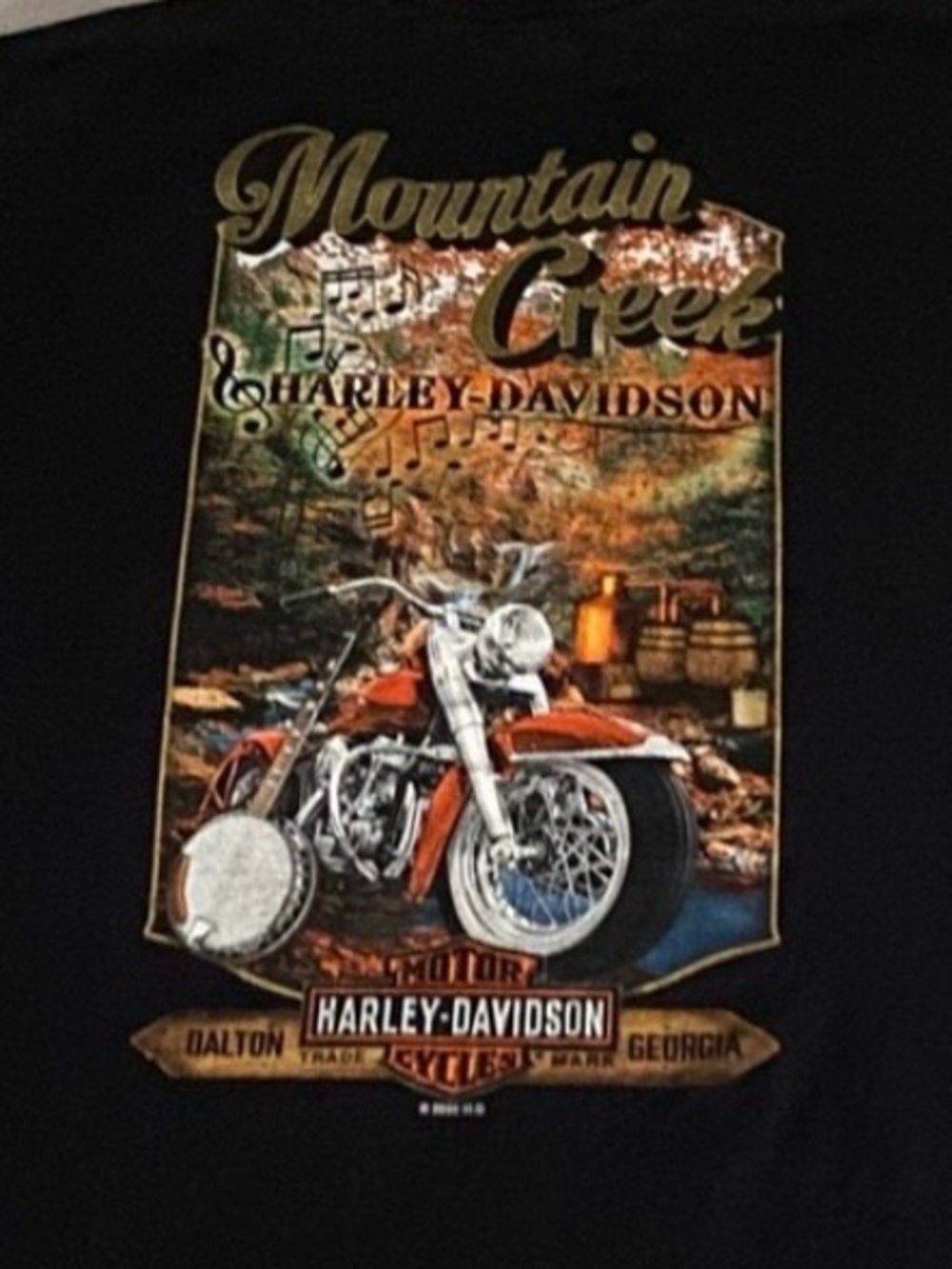 😎 Mens HD Pocket Tee Mountain Creek Harley-Davidson 😎